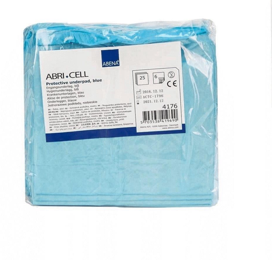 ABENA Abri Cell Hygiene Pads 60x60cm 6-lagig, 25 Stück. (Rabatt für Stammkunden 3%)