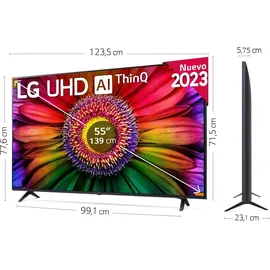 LG 55UR80006LJ 55" 4K UHD TV UR80