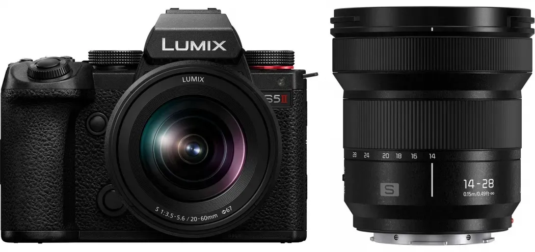 Panasonic DC-S5 II + S 20-60mm + S 14-28mm f4-5,6 | nach 300 EUR Panasonic Lumix Kamera Sofortrabatt-Aktion