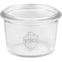 Mambocat 36er Set Weck Gläser 80ml Sturzgläser inkl. Gelierzauber