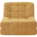 [en.casa] Sessel, Koskyvn 75x90x100 cm Textil Gelb