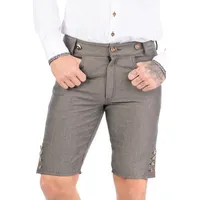 Hammerschmid Trachtenjeans Trachtenhose Herren - FELDWIES - beige/grau meliert beige|grau 58