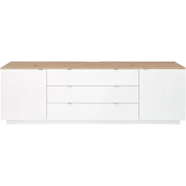Innostyle Core Lowboard 240 x 77 x 44 cm Weiß Holzwerkstoff