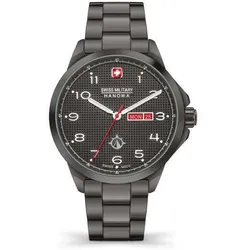 SWISS MILITARY HANOWA - PUMA - Metallarmband - gun metal - gun metal dial