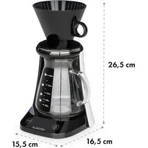 Klarstein Kaffeebereiter 10033182  schwarz