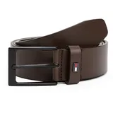 Tommy Hilfiger Gürtel aus echtem Leder Modell 'LAYTON 3.5 Dunkelbraun, 105