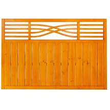 Andrewex Vorgartenzaun 180 x 120 cm Pinie