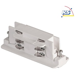 Brumberg Elektrischer Verbinder für 3-Phasen-Stromschienen, Weiß BRUM-88114070