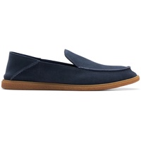 CLARKS Herren Clarkbay Step Flacher Slipper, Marineblau (Veloursleder), 41 EU