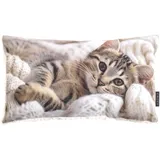 Magma Heimtex Dekokissen Magma 30 x 50 cm Weiß