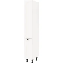 Nobilia Apothekerschrank Cascada 30 x 58,3 x 216,6 cm Weiß