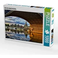 Calvendo Puzzle Unter der Augustusbrücke 1000 Teile Lege-Größe 64