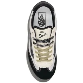 Vans Super Lowpro Damen Weite M Weiß/Schwarz/Silber 41