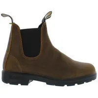 Blundstone Unisex Crazy Horse Chelsea-Stiefel, Marrón, 37 EU - 37 EU