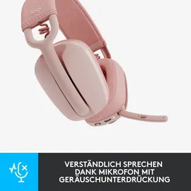 Logitech Zone Vibe 100 rose