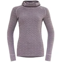 Devold of Norway Kvitegga Hoodie Grau/Pink M