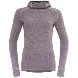 Devold of Norway Kvitegga Hoodie Grau/Pink M