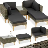 Tectake Bellaria Lounge natur