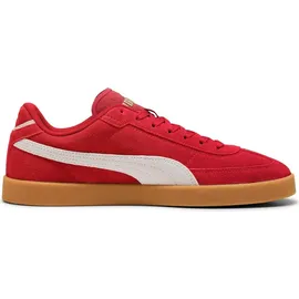 Puma Club Ii Era Suede Sneaker, Für alle Zeiten, Rot, Gold, Weiß, 42 - 42