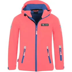 Kinder Softshelljacke Oslofjord Rosa / Mitternachtsblau Gr. 164 - 14 Jahre