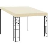 vidaXL Wand-Pavillon 3 x 3 m Creme