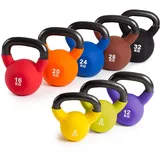 Kettlebells 4-32 kg, 8er Set