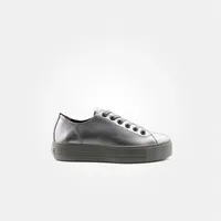 Paul Green Damen Pauls, Frauen Low-Top Sneaker,schnürschuhe,schnürer,Plateausohle,Halbschuhe,straßenschuhe,Strassenschuhe,Grau (Clay),40 EU / 6.5 UK - 40 EU