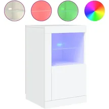 vidaXL Beistellschrank 41 x 37 x 67 cm Weiß