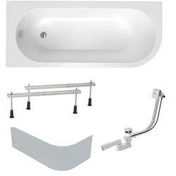Laguna Rajka Asymmetrische Badewanne SIKOVRAJ170LAPNP