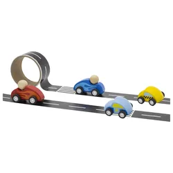 Kinderspielset Auto aus Holz, 2-teilig