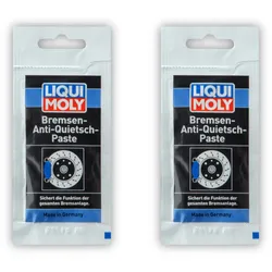 2x 10g LIQUI MOLY 3078 Bremsenpaste Bremsen-Anti-Quietsch-Paste
