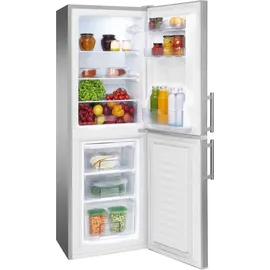 Amica AKG 3845 E Kühl-Gefrierkombination (138 l, 1480 mm hoch, Edelstahl)
