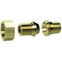 Riegler Lösb. Doppelgewindenippel konisch dichtend R 1/2 a., R