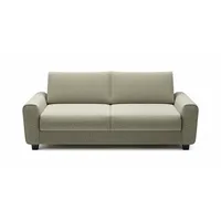 Schlafsofa PATRICIA beige - inkl. Matratze - Rapido-Matratze - Aufklappmechanismus - Liegefläche 140 x 191 cm - Wellenfederung - hochelastischem Polyurethanschaum - Webstoff