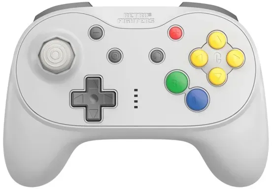 Brawler64 Pro - Classic Grey - Wireless Controller - Nintendo 64