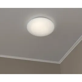 Hama LED Deckenleuchte dimmbar per App- u. Sprachsteuerung (WLAN Lampe Alexa/Google Home kompatibel, Deckenlampe f. Schlafzimmer, Kinderzimmer, Wohnzimmer, kein Hub/Gateway benötigt, Ø 30cm)