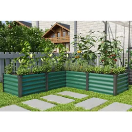 Vitavia Linus In&Out 401 M 185 x 185 x 40 cm Seegras/Schwarz