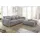 Jockenhöfer Big-Sofa Baumwolle/Polyester 3-Sitzer Grau