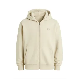 Def Boy Zip Hoodie Herren Beige XL