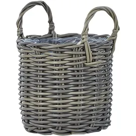 Beliani Nikiti Ø 29/35/40 x 45 cm Braun Komplettset