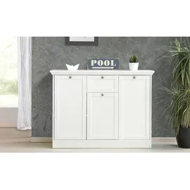 Möbel Kraft Kommode 120 x 90 x 40 cm Weiß