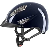 UVEX Reithelm Perfexxion III Shiny Helm Navy Glossy 59-61