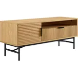 SalesFever TV-Board 120 cm Eiche Echtholzfurnier 371640
