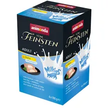 Animonda Vom Feinsten Adult mit Huhn & Milchkern 6 x 100 g