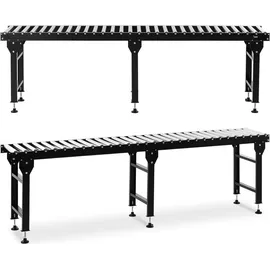 MSW Rollenbahn 400 kg 300 cm 30 Rollen höhenverstellbar