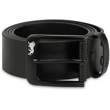 Lonsdale Herrengürtel Leder schwarz 130