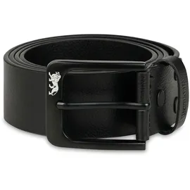 Lonsdale Herrengürtel Leder schwarz 130