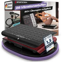 Sportstech Vibrationsplatte Rot