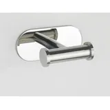 Wenko Wandhaken Duo Orea Shine Silber