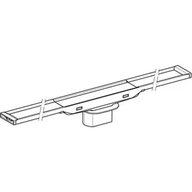 Geberit CleanLine20 Duschrinne 30-90 cm Edelstahl poliert/gebürstet
